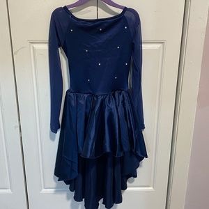 Navy Blue Lyrical Costume